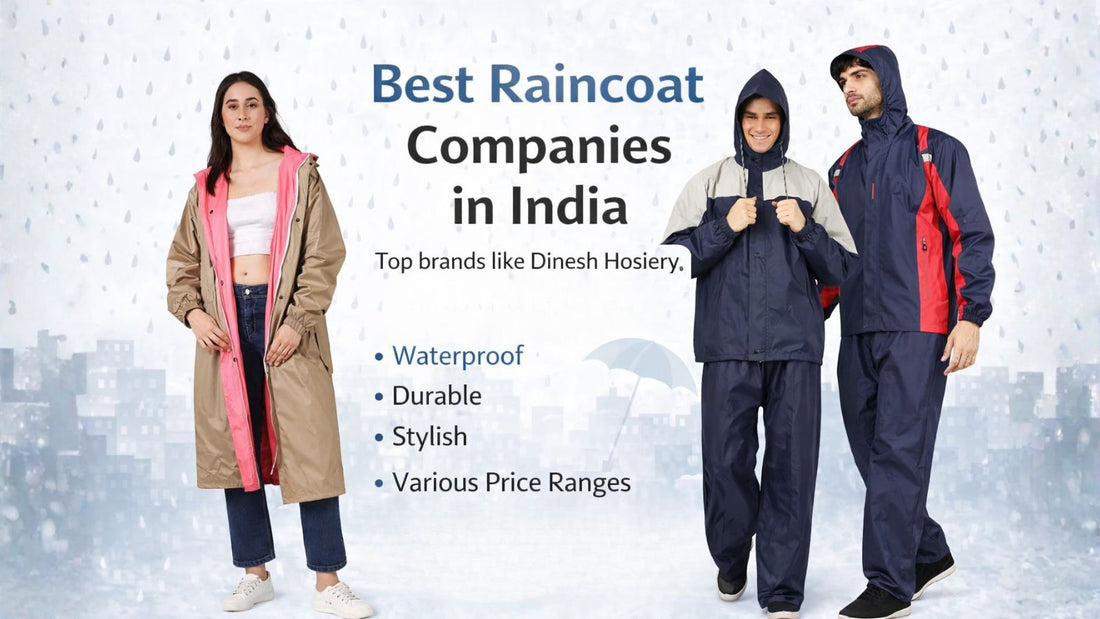 best raincoat companies in India