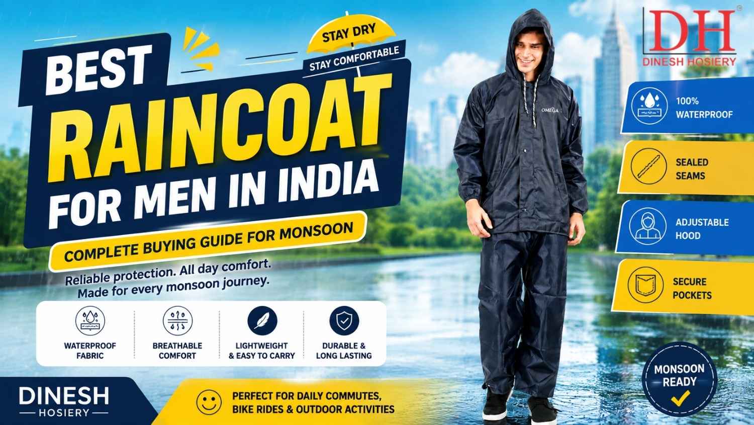 Best Raincoat for Men in India: Complete Buying Guide for Monsoon