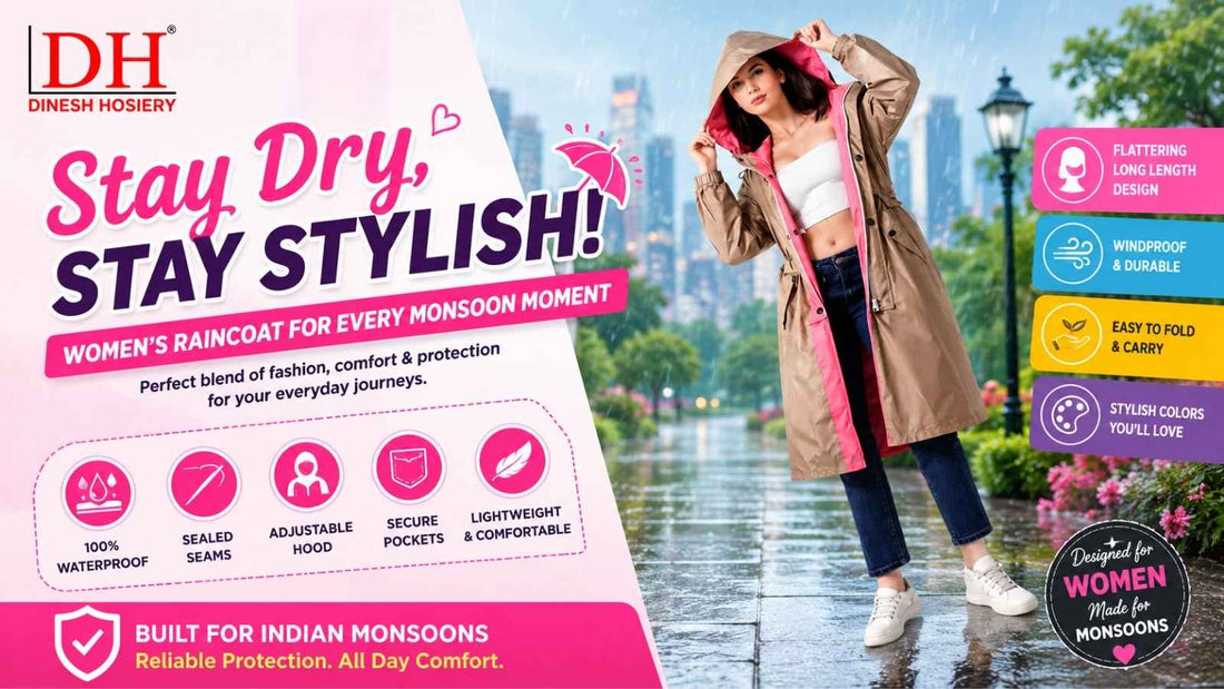 Best Raincoat for Women in India: How to Choose the Right One This Monsoon