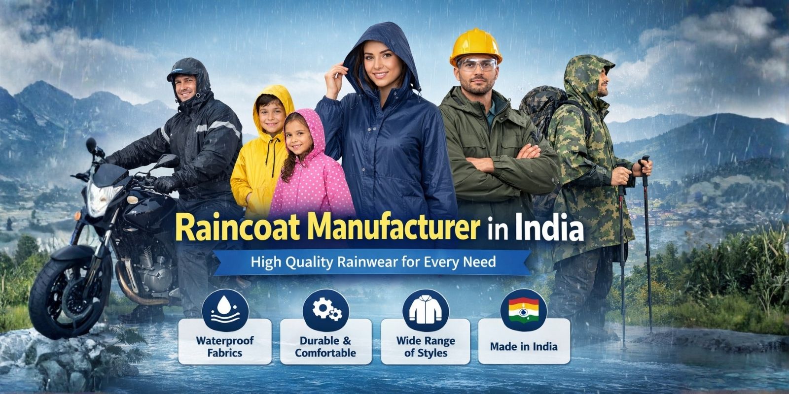 raincoat manufacturer in india
