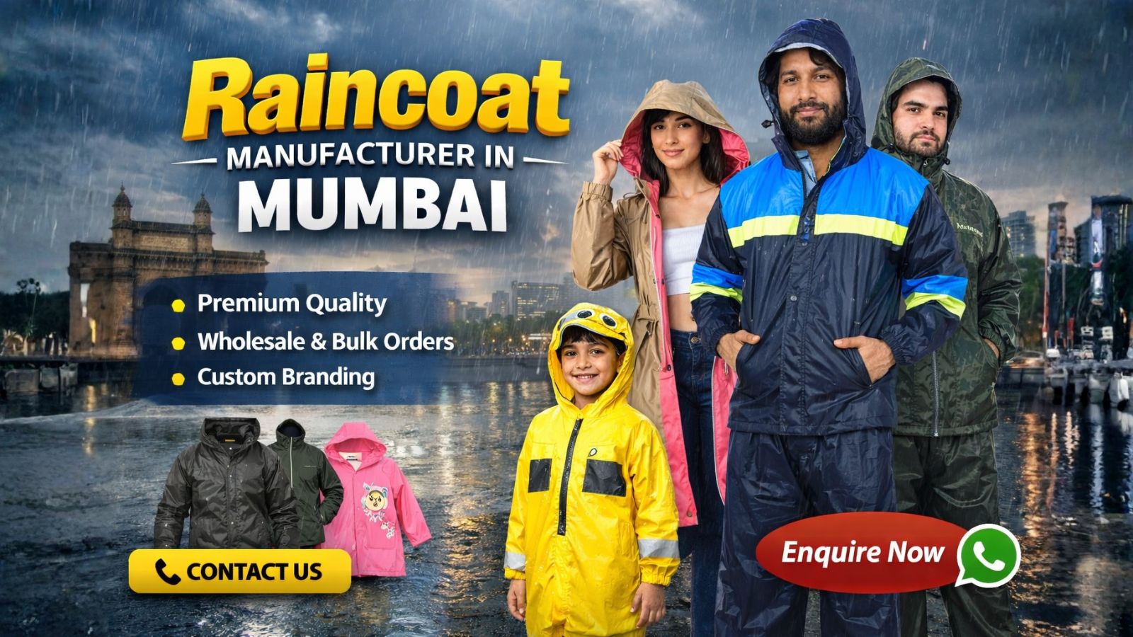 raincoat manufacturer in mumbai